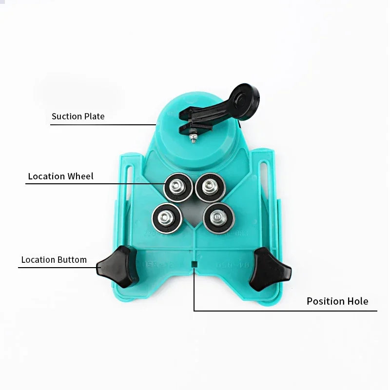 Ceramic Tile Drilling Tool Glass Vitrified Tile Faucet Positioning Hole Drilling Tool Plate