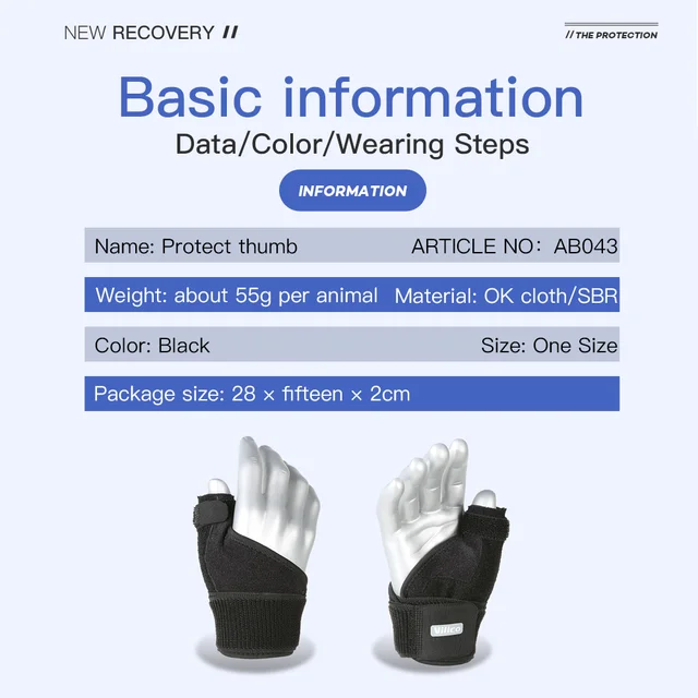 Arthritis Wrist Support Protector Tendon Sheath Injury Recovery Wrist Brace Splint Finger Sprain Retainer Band 5