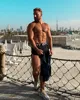 Summer Ultra-Thin Cool Casual Five Point Pants Men's Muscle Fitness Fitness Training Running Men's Shorts 6