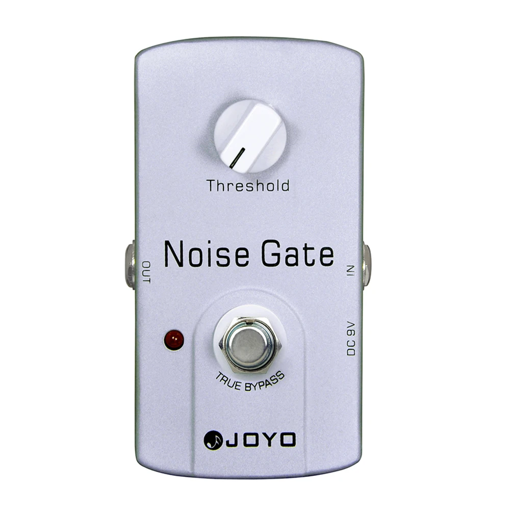 JF-31 NOISE GATE Guitar Pedal Adjustable Threshold Control True Bypass Noise Red