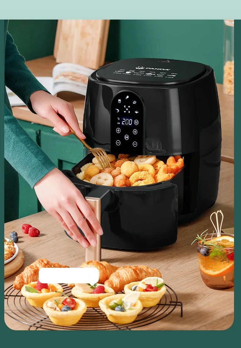 Hot Sale Air Fryers Household Digital Display Air Fryer 6.5 Liter Oil Free  Electric Deep Smart Air Fryers for Kitchen - China Air Fryers Wholesale and  Freidora De Aire price