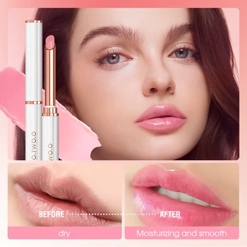 O.TWO.O Lip Balm Colors Ever-changing Lips Plumper Oil Moisturizing Long Lasting With Natural Beeswax Lip Gloss Makeup Lip Care 2