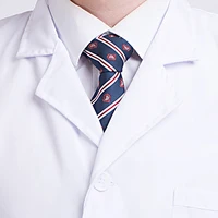 Bateau de laboratoire pour hommes/femmes, uniforme d'hôpital, uniforme de médecin, infirmière, vêtements de travail blancs, manteau à manches longues, Cosplay, personnel médical pour adultes 5