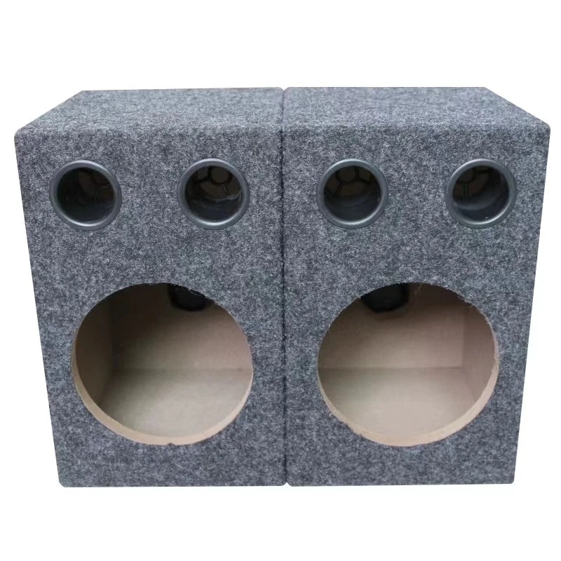 DIY 4inch 5inch 6.5inch Double-Position Ventilation Hole Treble Installation Desk Desktop Audio Box