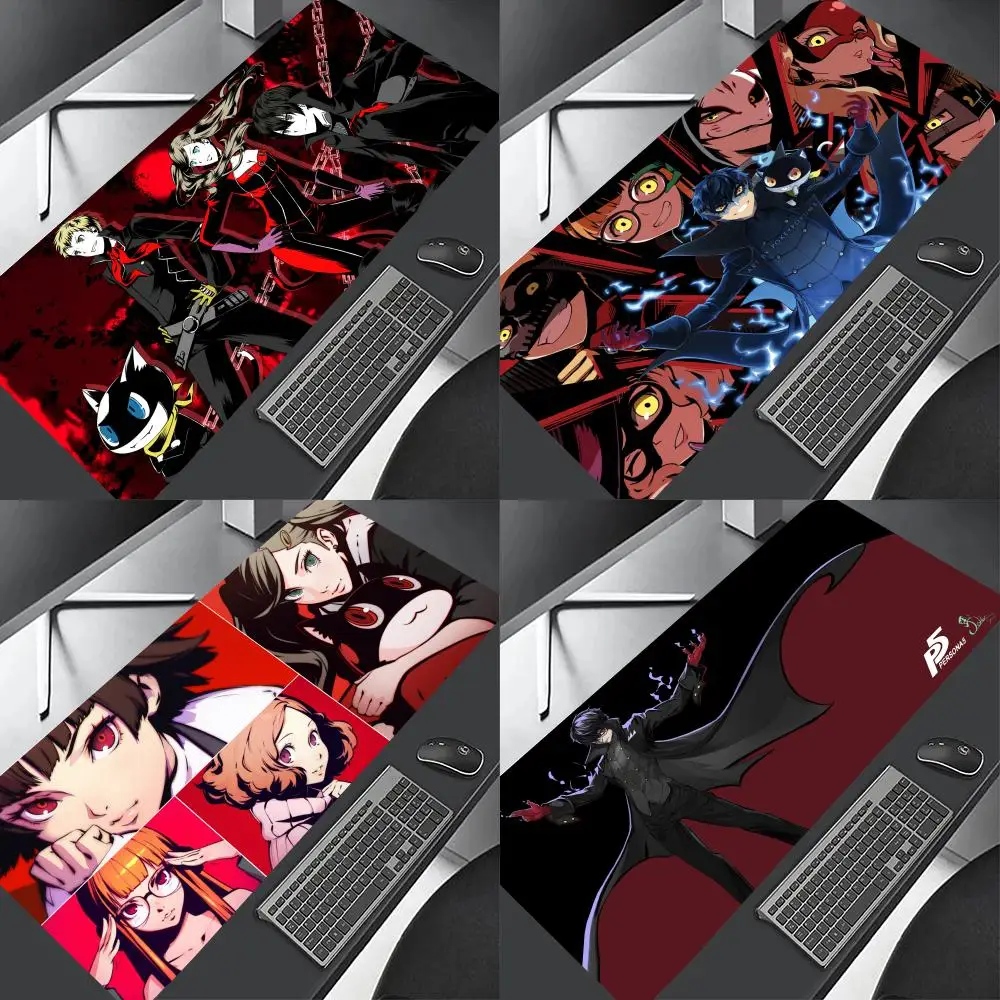 A-Popular Anime Personas 3 Reloads  Mouse Pad Professional E-Sports Mouse Pad Fine Surface Gaming Rubber Mouse Pad Smooth Desk Pad