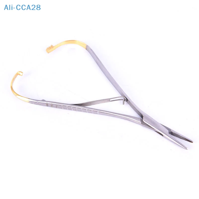 

Dental Mathieu Needle Holder Pliers Stainless Steel 14cm Orthodontic Tweezer