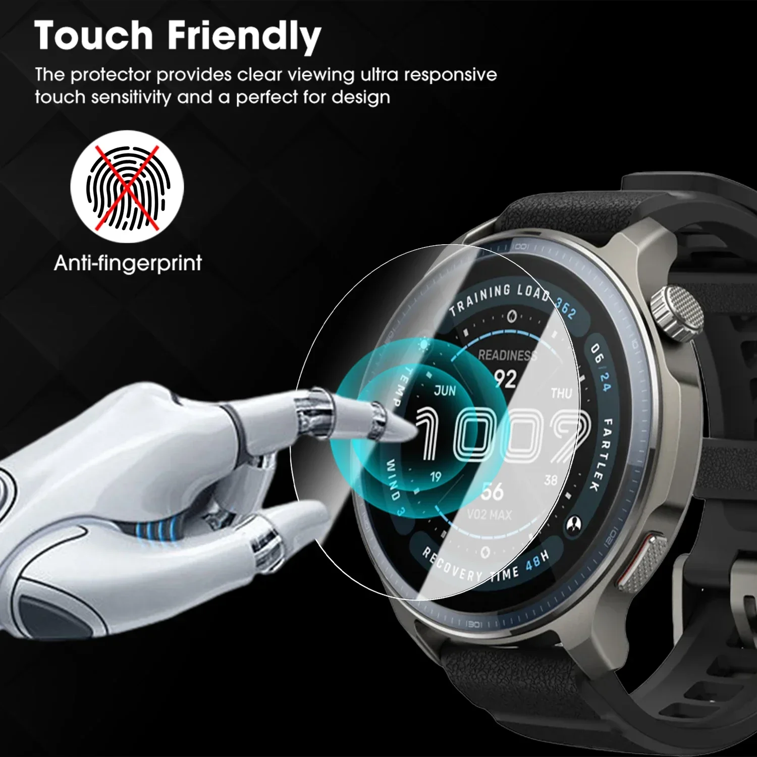 Premium Tempered Glass Screen Protectors with Auto Alignment Kit - 9H Hardness
