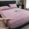 Soft & Warm Bed Sheet – Elastic Full-Cover Mattress Protector for Winter for Queen Size