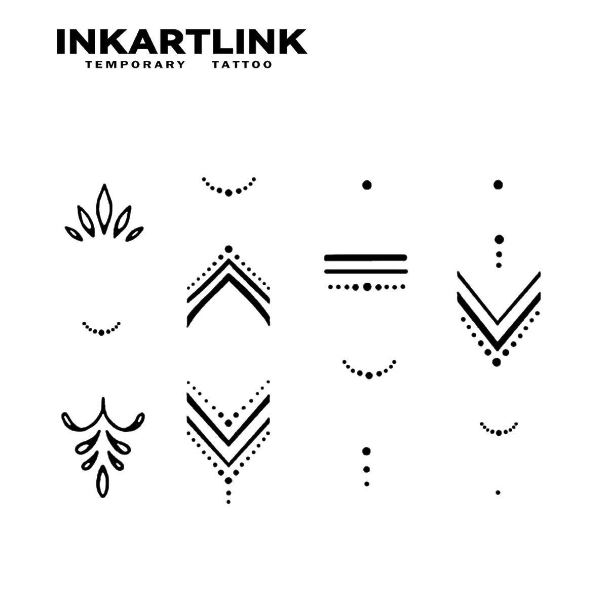 Henna Finger Tattoo (7) temporary tattoo sticker, waterproof magic tattoo, lasts to 15 days fake tattoo, semi permanent tattoo 3