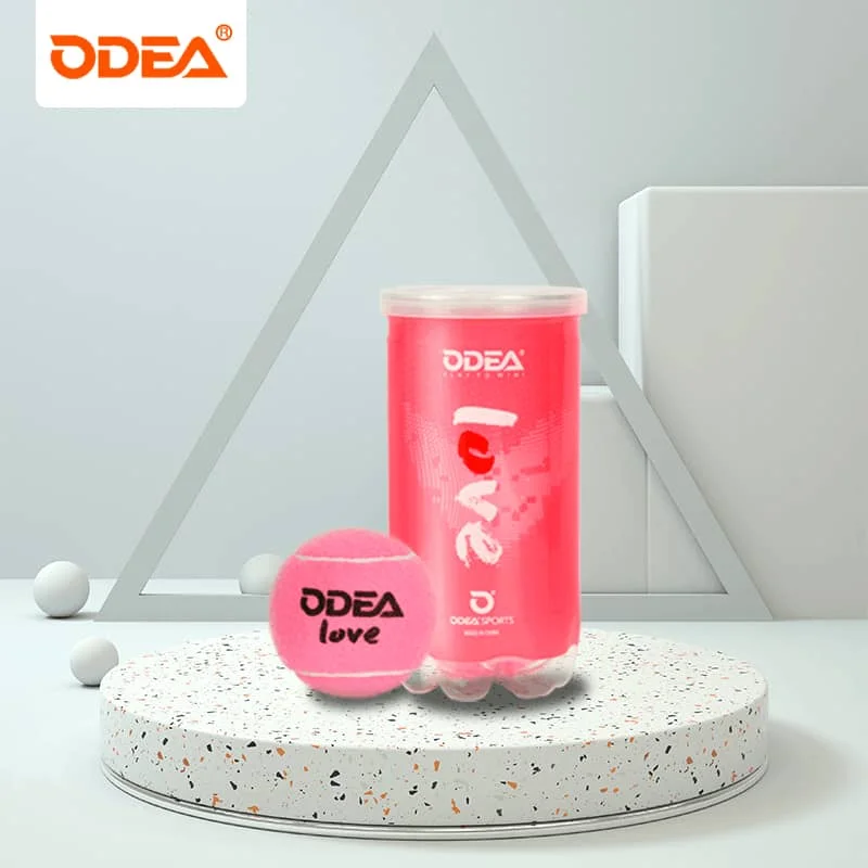 

ODEA Tennis Balls Professional Competition Training Tennis Ball High Elastic Tennis Resistance Practice Tennis Ball 2 Balls/Can