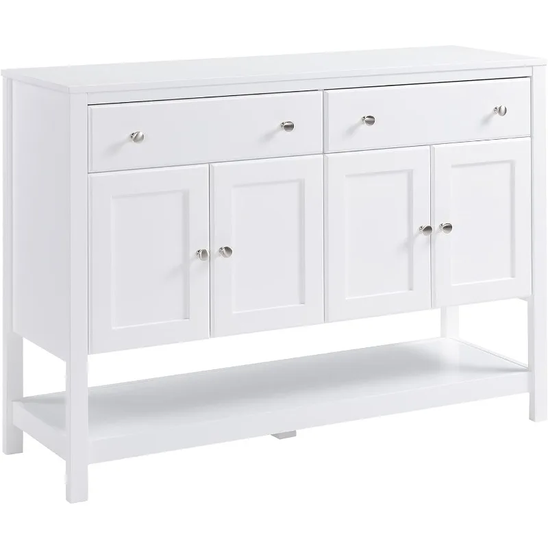 

47" Coffee Bar Cabinet, Sideboard , Kitchen Cabinet with Adjustable Shelves and Drawers ,kitchen cabinets,living room cabinets