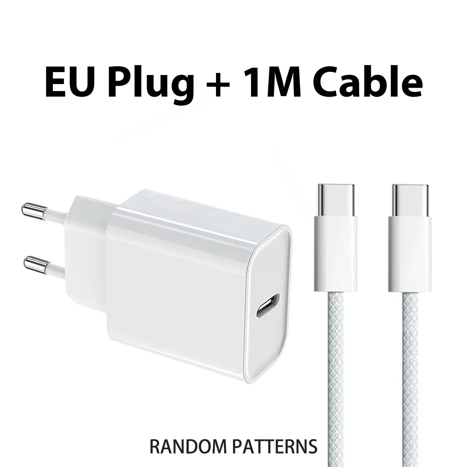 Caricabatterie PD 40W USB C con Cavo di Ricarica Rapida per iPhone 17 16 15 Pro Max Air Mini, Cavo Dati Type C, Adattatore di Alimentazione per Ricarica Veloce del Telefono