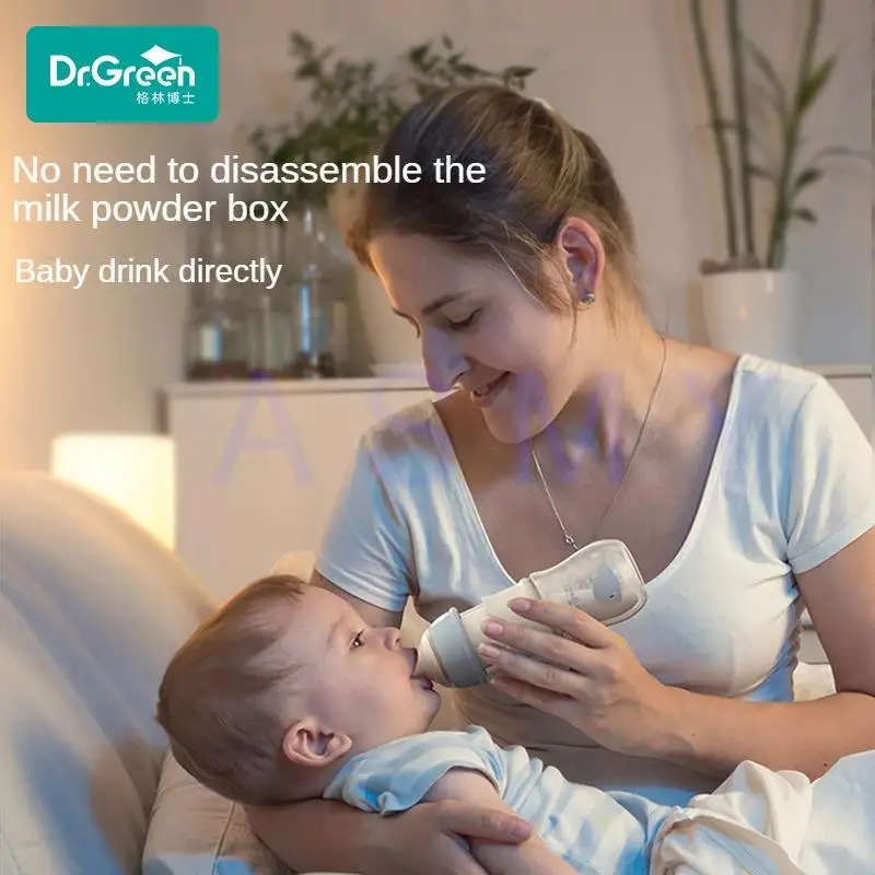 Dr.Green USB Thermostatic Newborn Baby Bottle PPSU/Tritan 150mL-300mL Sealed Isolation Fast Milk Filling Removable/Washable