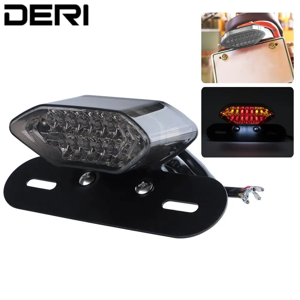 

20Led Taillight Brake Driving Lamp 12V Rear License Plate Stop Lamp Universal For ATV Dirt Bike Cruiser Scooter Motorcycle Buggy