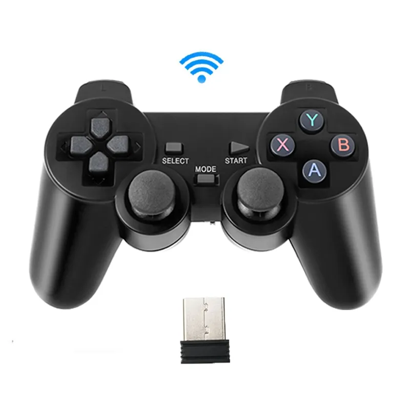 Mando inalámbrico 2,4G para PS3/ TV Box/ Android Phone PC, Joystick para  Super Console X Pro, Mando de juego para PS3, accesorios
