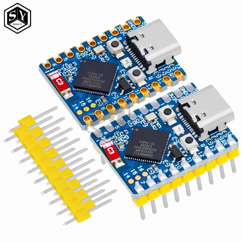 ESP32-S3-Zero-Mini-Development-Board-WiFi-Bluetooth-Ultra-small-Size ...
