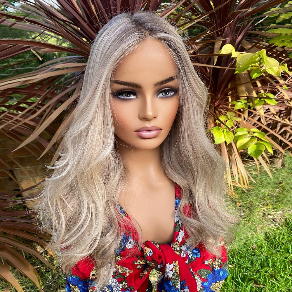 

200% парики на сетке, предварительно выщипанные Детские волосы, Платиновый пепепельный светлый парик на сетке спереди, 13x6, парик из прозрачных человеческих волос Remy HD