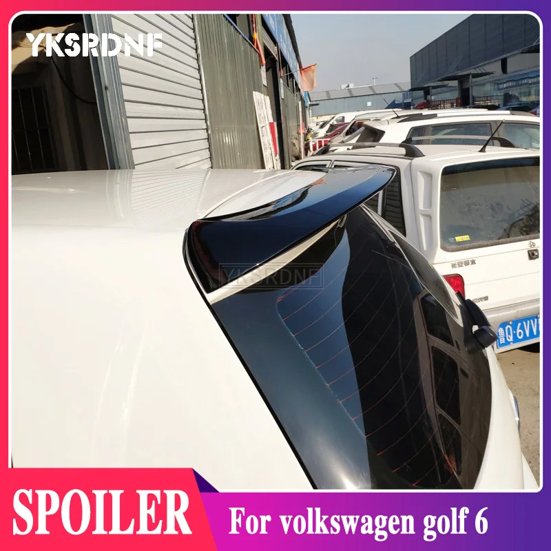 Популярный задний спойлер из АБС-пластика для Volkswagen VW Golf 6 2010 2011 2012 2013 крыло