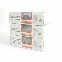 100Pcs/Box Ethernet Cable Cat5e RJ45 Plug Connector - Gold Plated, Cat5 Network Crystal Head for Stable Gigabit Ethernet. 4