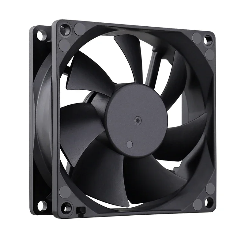 DC 12V 24V 8cm Brushless Computer Case CPU Cooling Fan 8025 80mm Axial Cooler Fan 80x80x25mm PC Case ventilator Radiator Fan 1