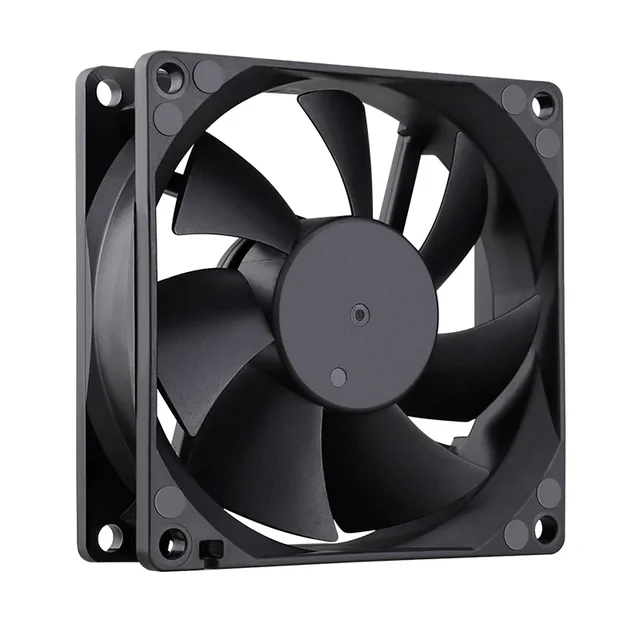 DC 12V 24V 8cm Brushless Computer Case CPU Cooling Fan 8025 80mm Axial Cooler Fan 80x80x25mm PC Case ventilator Radiator Fan 1