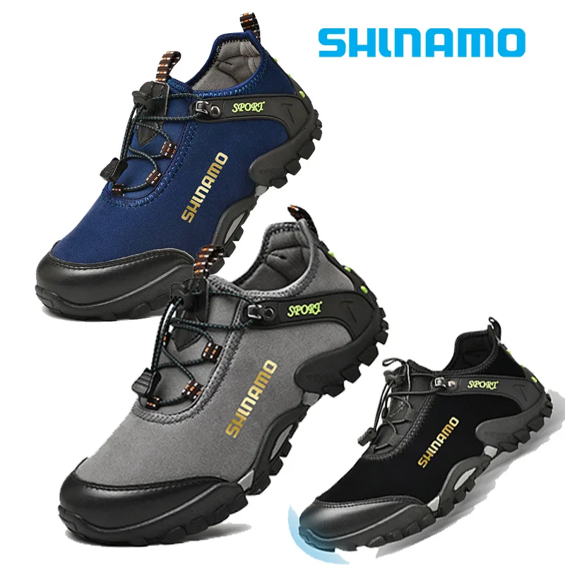 

2022 Outdoor High-quality Low-cost Breathable Men's Casual Sports Non-slip Mountain Biking Running Large Size Fishing Shoes