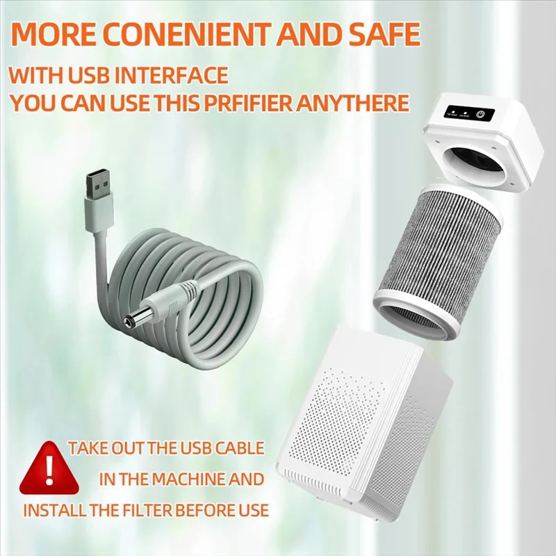 Air Purifier USB Portable Air Purifier 2