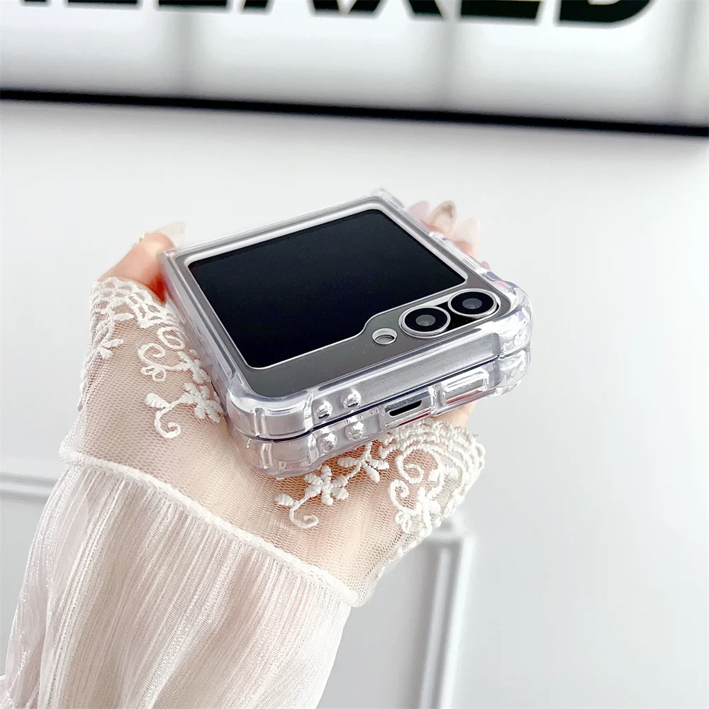 MagSafe Wireless Charging Clear Acrylic Shockproof Phone Case - Protective Armour Cover