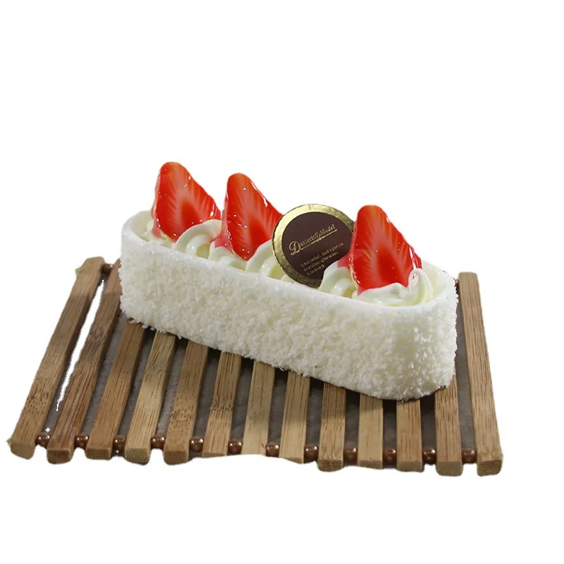 1PC Artificial Fruit Cake Dessert Fake Food Decoration Photography Pro Food Simulation Cake Model Tea Table Decoration FCYY-043