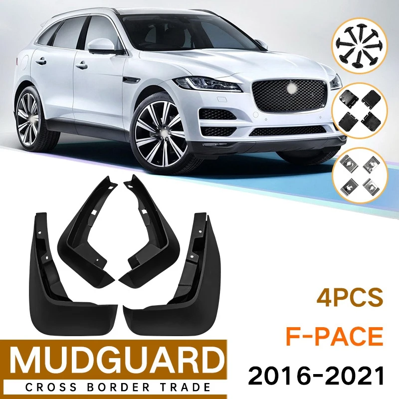 

Mudflap For JAGUAR F-PACE FPACE 2013-2021 Fender Mud Flaps Guard Splash Flap Mudguard Accessories