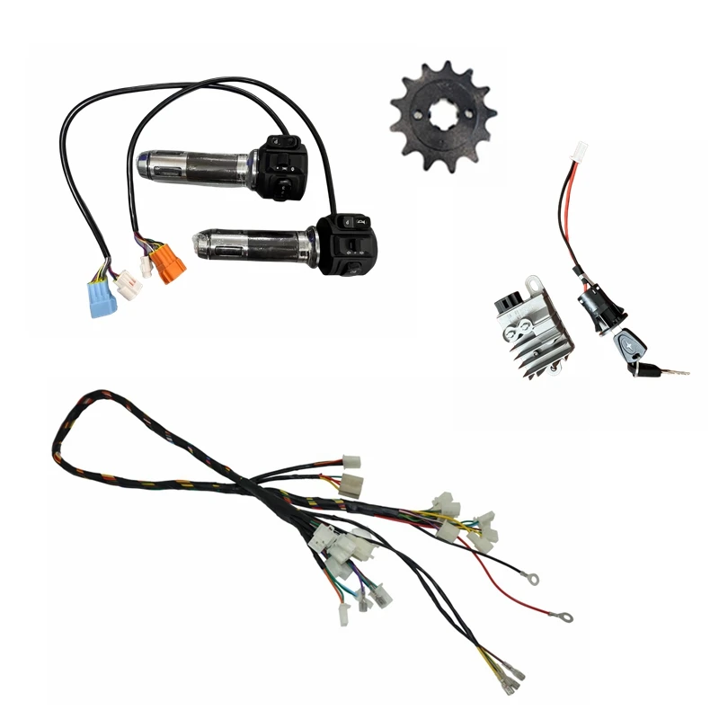 QS180 90H 8000W 72V 110KPH Mid Drive Motor For Adult Electric Motorcycle with Fardriver ND72850/ND721200/ND721800 Controller
