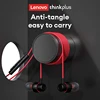 Original Lenovo TW15 New In-Line Control Gaming Wired Headset Soft Ear Cap High Quality Music Sports In-Ear Headset 1
