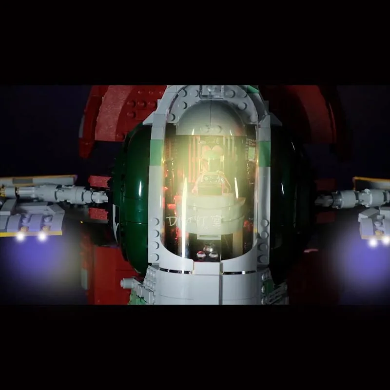 USB Lights Set for Lego 75060 STAR Slave I Building Set