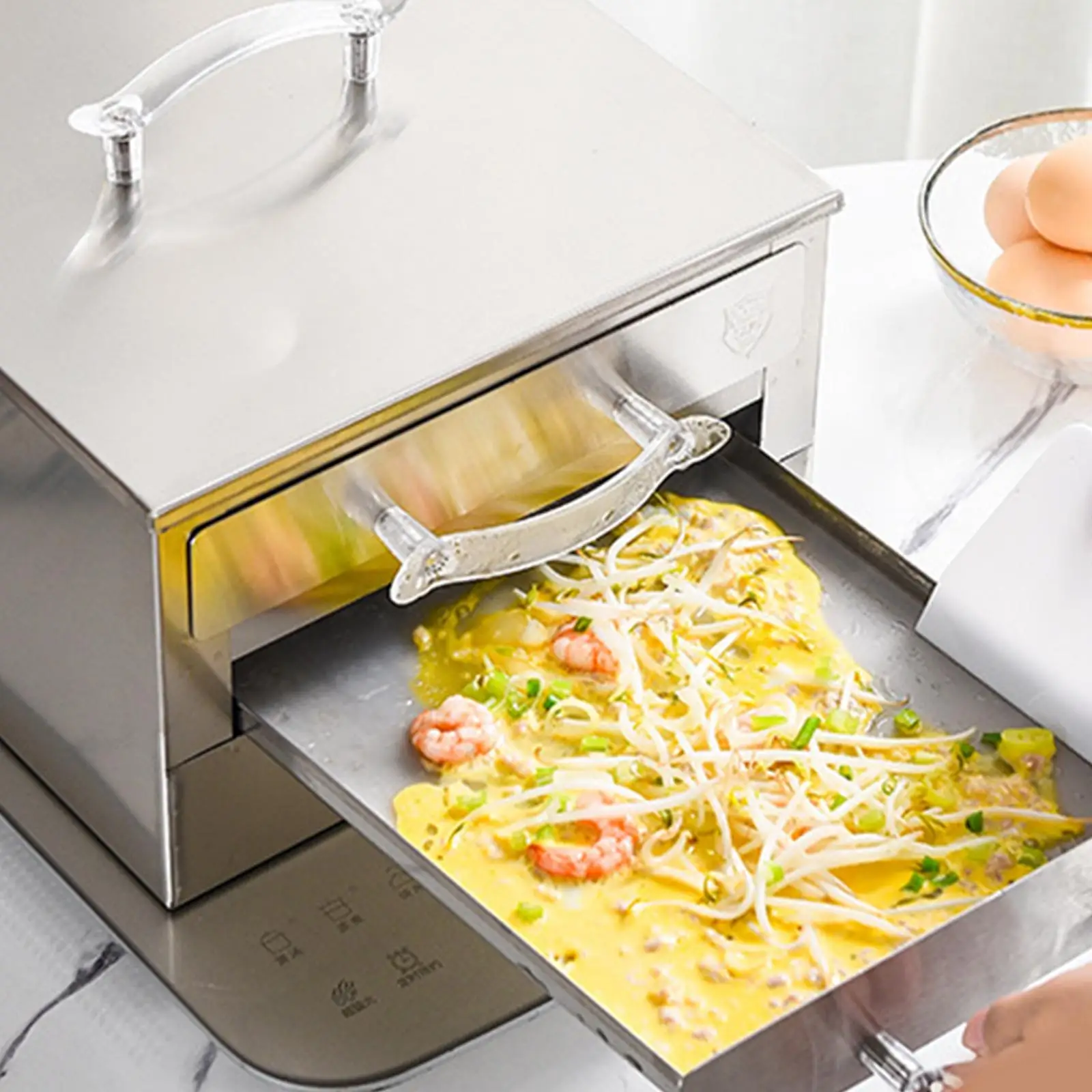 Rice Roll Steamer 2 Layers Steaming Machine for Cooking Home Use Accessories 5