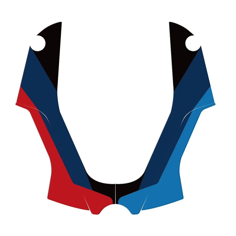 Motorcycle Tank Trim Panel Protector 3D Gel Paint Protection Decal For BMW S1000RR M Motorsport
