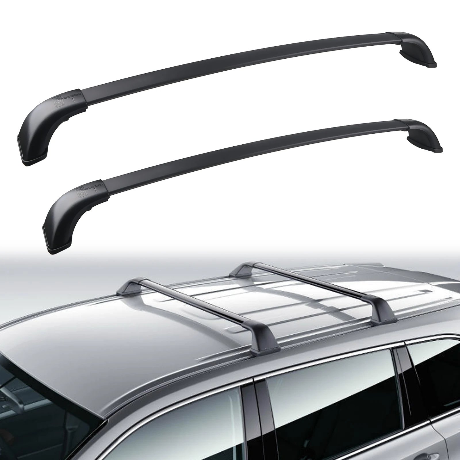 

2pcs Roof Rack Cross Bars For Toyota Highlander XLE/Limited & SE/LE 2014-2019 Car SUV Luggage Carrier Roof Rail Accessories