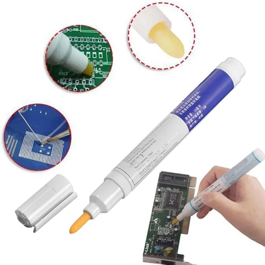 solda rosin flux pen baixo teor de 01