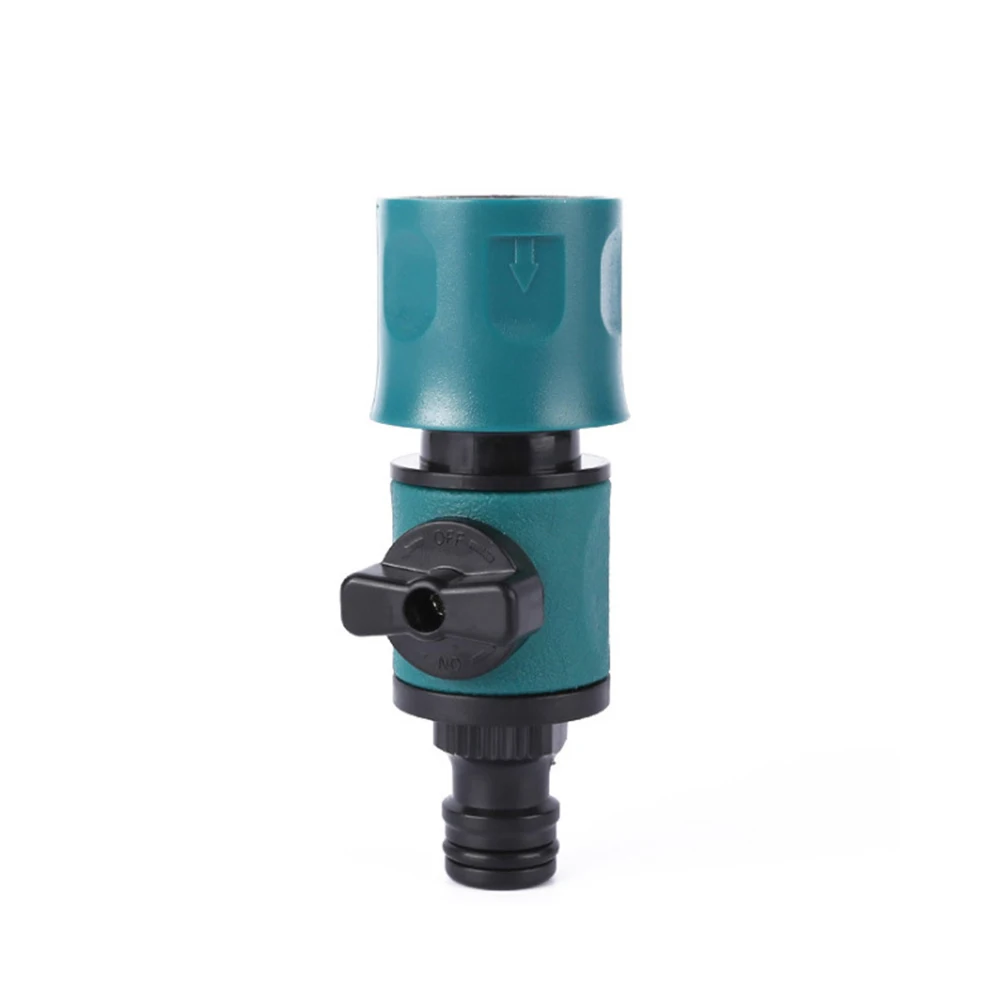 Garden Hose Valve In-Line Faucet Tap Shut Off Valve Fitting Watering Irrigation Quick Connector
