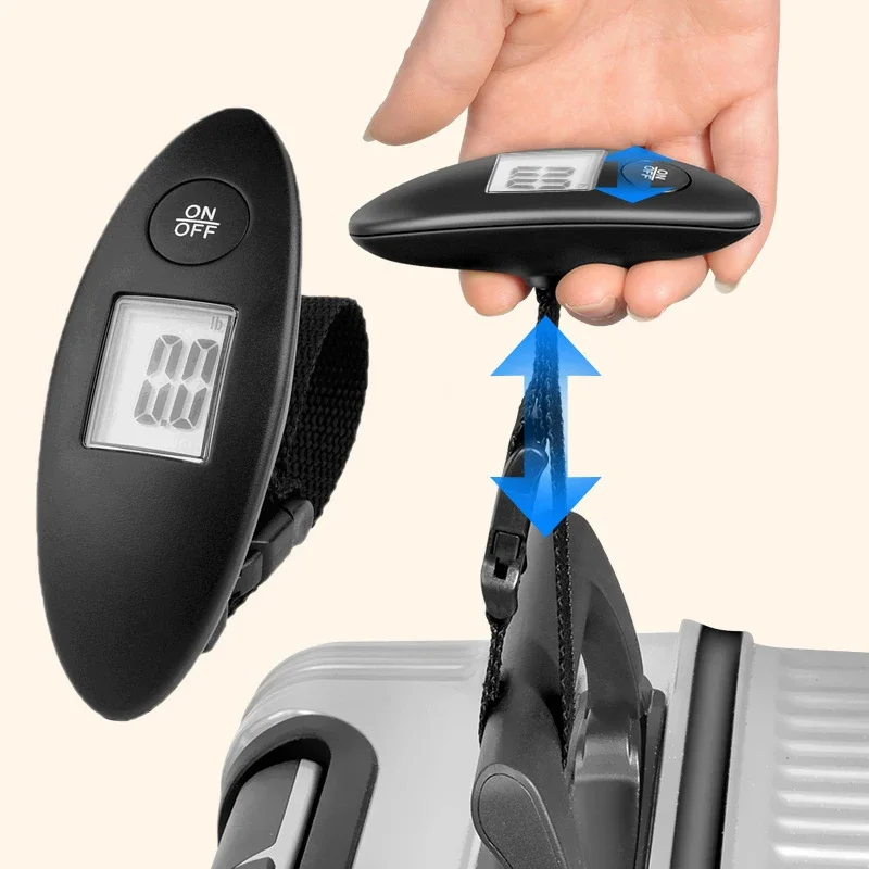 40kg/100g Electronic Pocket Scale Portable Luggage Scale High Precision Travel Digital Hanging Scale Luggage Scale