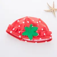 2024 Baby Swimwear Kids Girls 3 Pieces Swimsuit Bikini Summer Children Cute Strawberry Pineapple Swimwear For Beach Vacation 2