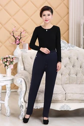 Winter Women Cotton Pants Thick Warm Camel Cashmere Pants Female Casual Women Fashion Pants Camel Plush Cotton Pants