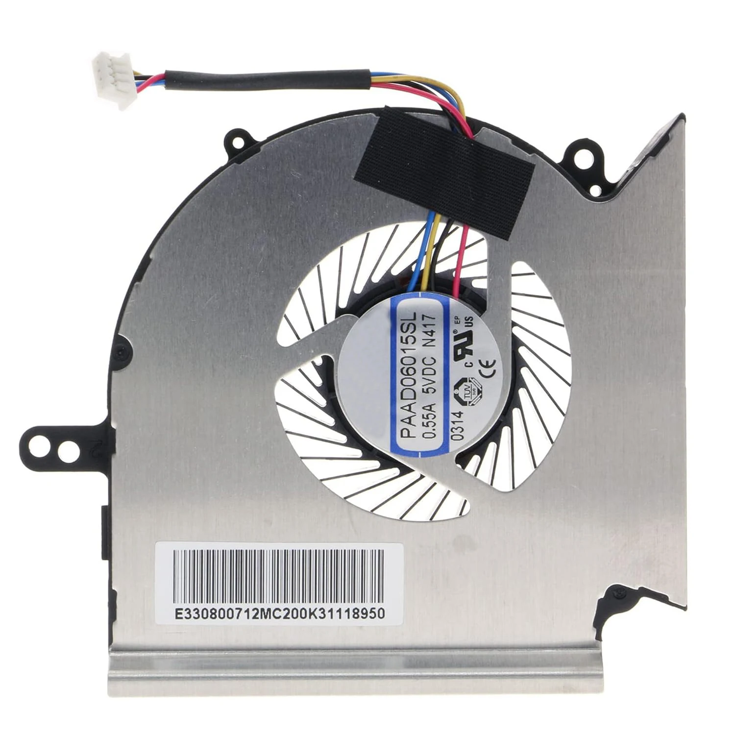 CPU+GPU Cooling Fan For MSI GE75 RAIDER MS-17E2 GL75 PAAD06015SL-N417 N414