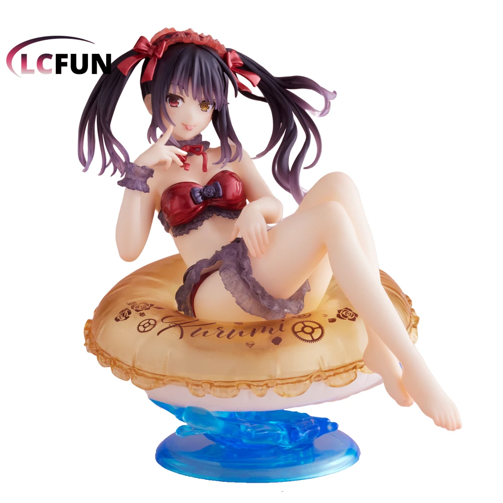 

【Pre-Sale】LCFUN Original Taito Figure Kurumi Tokisaki DATE A LIVE Aqua Float Girls 10cm PVC Action Anime Model Colletion Toys