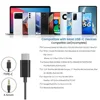 3.5MM / Type C Single Side Wired Earphone In-Ear Headphone Spring Retractable Coiled Cable Handsfree Headset USB C Jack Earbuds 2