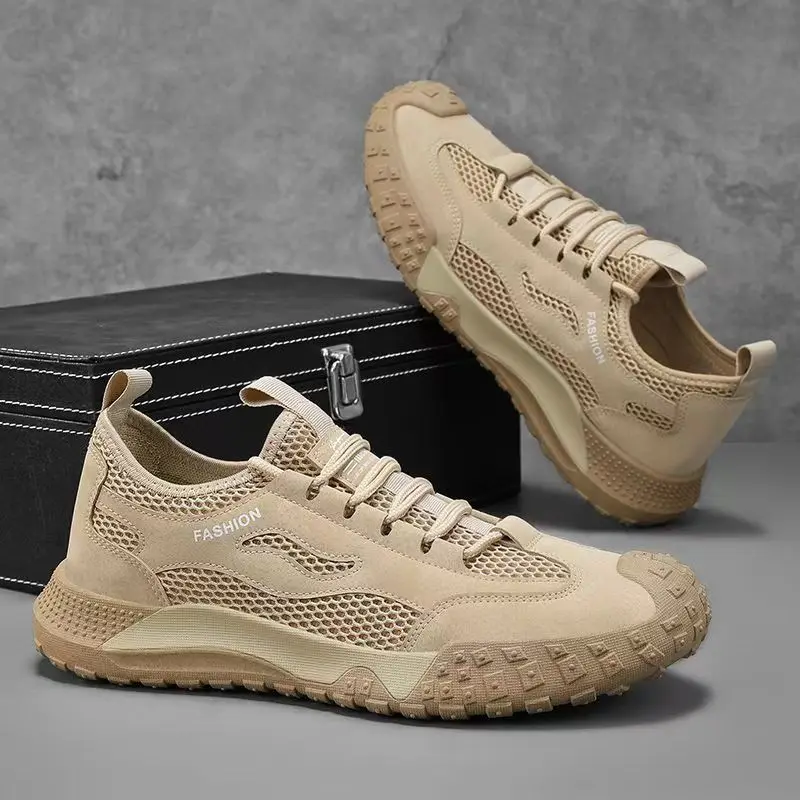 Herren Barfußschuhe Für Wanderungen Atmungsaktive Wanderschuhe_voghion.com