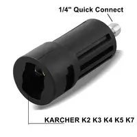 Pressure Washer Adaptor For Karcher K Series Lance Wand To 1/4" Quick Hitch Converter 2