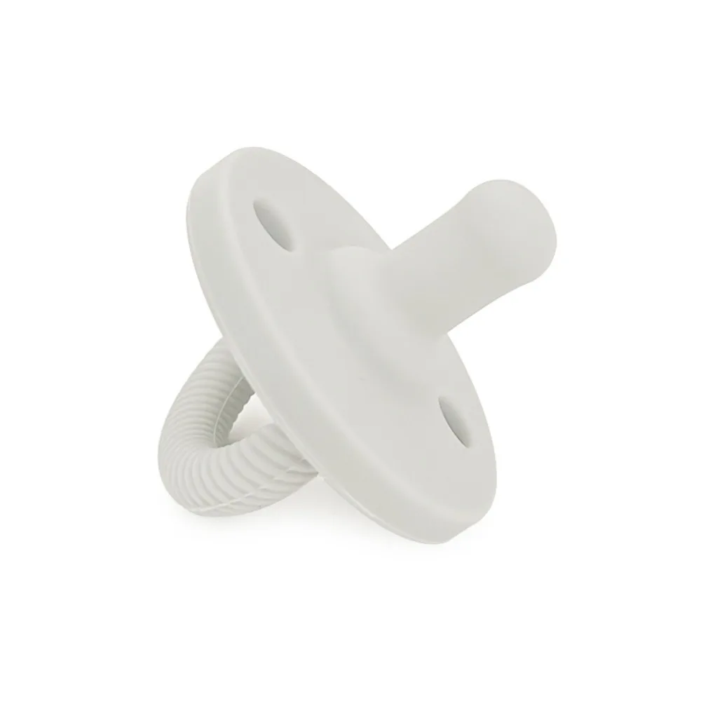 Material Safety Food Grade Silicone Baby Pacifier Smooth Surface Wear Resistant and Bite Resistant Nipple Soother Non-slip