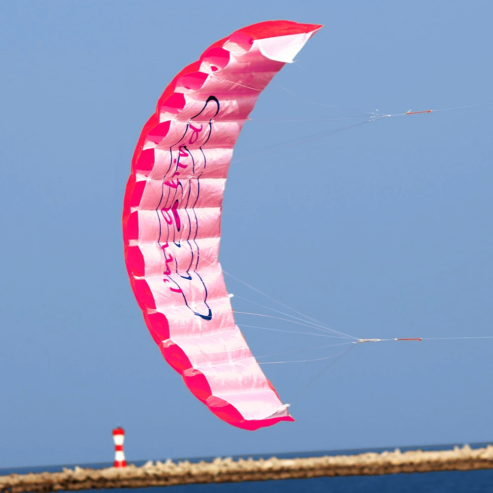 Nylon Dual Line Parafoil Kite for Beach Outdoor Fun