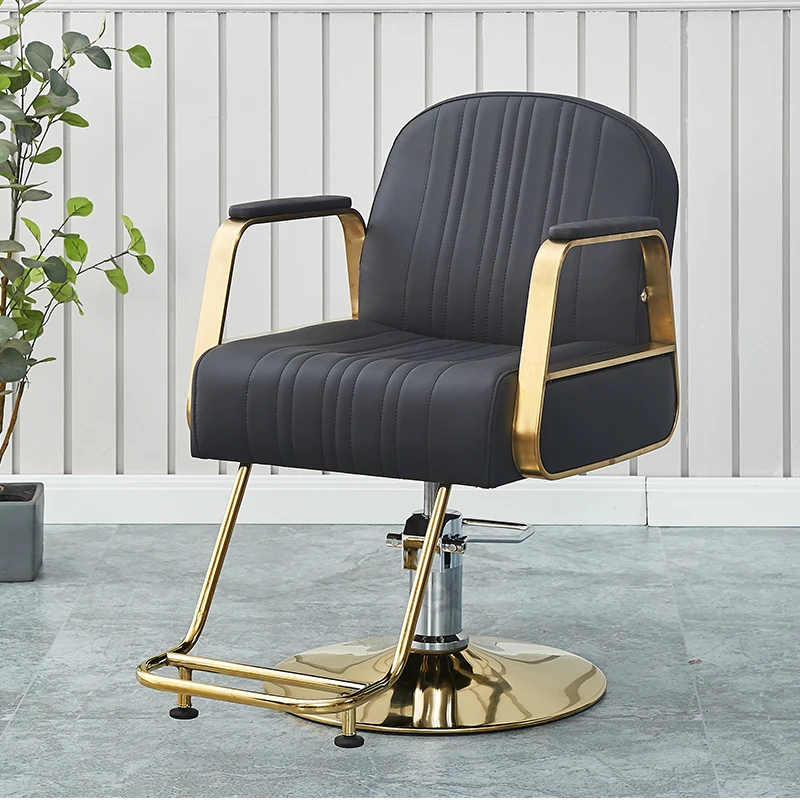 

Beautician Professional Salon Chair Hairdressing Barbershop Luxury Pedicure Chair Footrest Taburete Barber Equipment LJ50BC