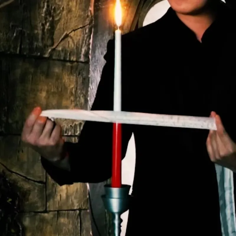 C.Y 매직 트릭스의 이클립스 원격 제어 소멸 촛불 색상 변화 마술 클로즈업 일루전 기믹스 멘탈리즘 소품